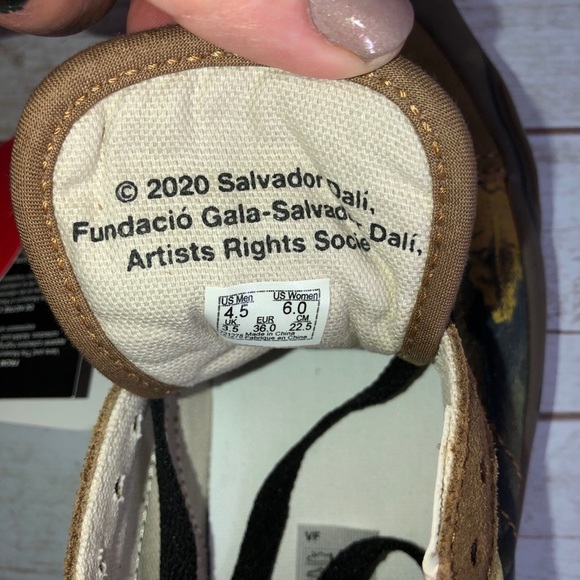 NWT VANS Moma Dali Old Skool Twist Sneaker Sz 6 - Picture 10 of 11